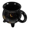 Coffee Cups Horror Mug Halloween for Drinks Ceramic Cauldron Drinking Cool Unique Mugs Black