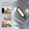 USB Rechargeable LED Clip-On Desk Lamp - Eye Protection Book Light for Dorms