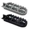 Anti Slip Foot Pegs for Dirt Bike Motorcycle, PLA Offroad Footrest, Universal Wide Lattice Grip for Trail Riding