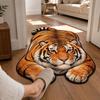 Multiple Sizes Bathroom Carpet Tiger Shape Bedside Rug Creativity Bedroom Floor Mat  Home Decor