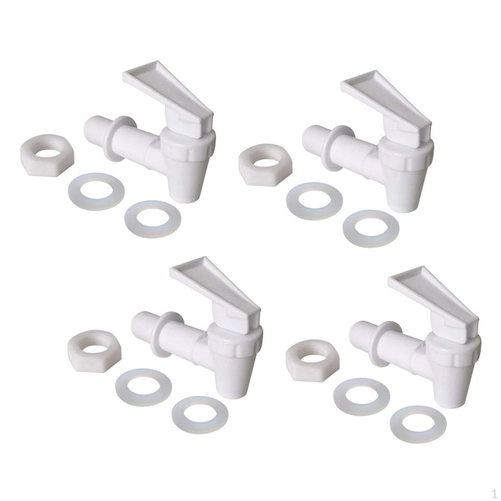4 Pack of Faucet Spouts for Water Dispenser Use