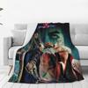 D-Devil May Cry DMC Game Gamer Blankets Soft Warm Flannel Throw Blanket Cover for Bed Living room Picnic Travel Home Couch