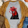 cute Women Girl Chicken With Bandana Headband and Glasses T-Shirt - Funny Chicken Shirt, Farmer Shirt, Farmer Shirt, Farm Tee