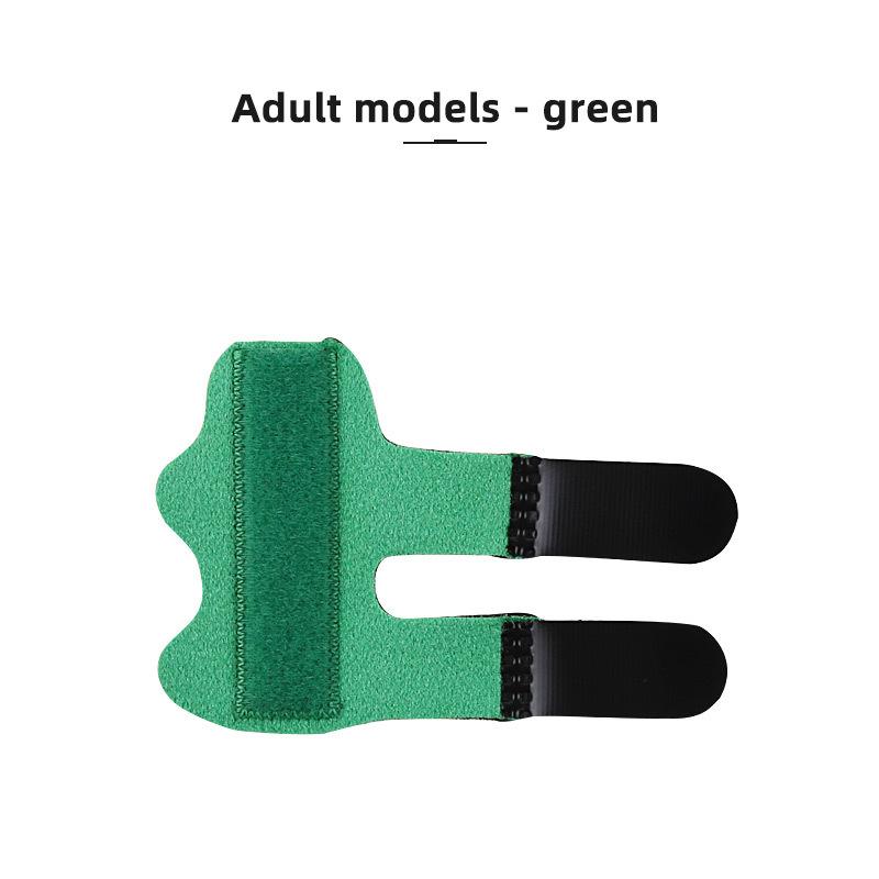 

Фиксация вывиха пальца у взрослых с помощью шины для фиксации пальца, защитного рукава и поддержки стальной пластиной, защитное снаряжение