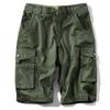 Camouflage Camo Cargo-Shorts Herren Herren Casual Shorts Männlich Lose Arbeitsshorts Mann Outdoor Wandern Kurze Hosen Übergröße