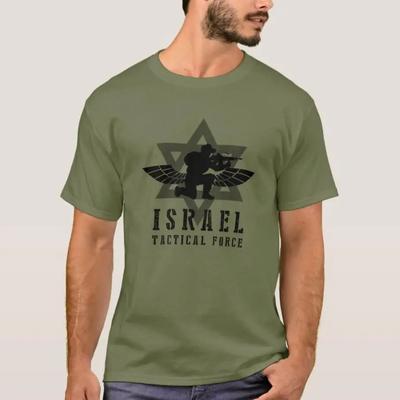 Israel Idf Army Tactical Force Men TShirt Short Sleeve Casual 100 Cotton ONeck Summer Shirts