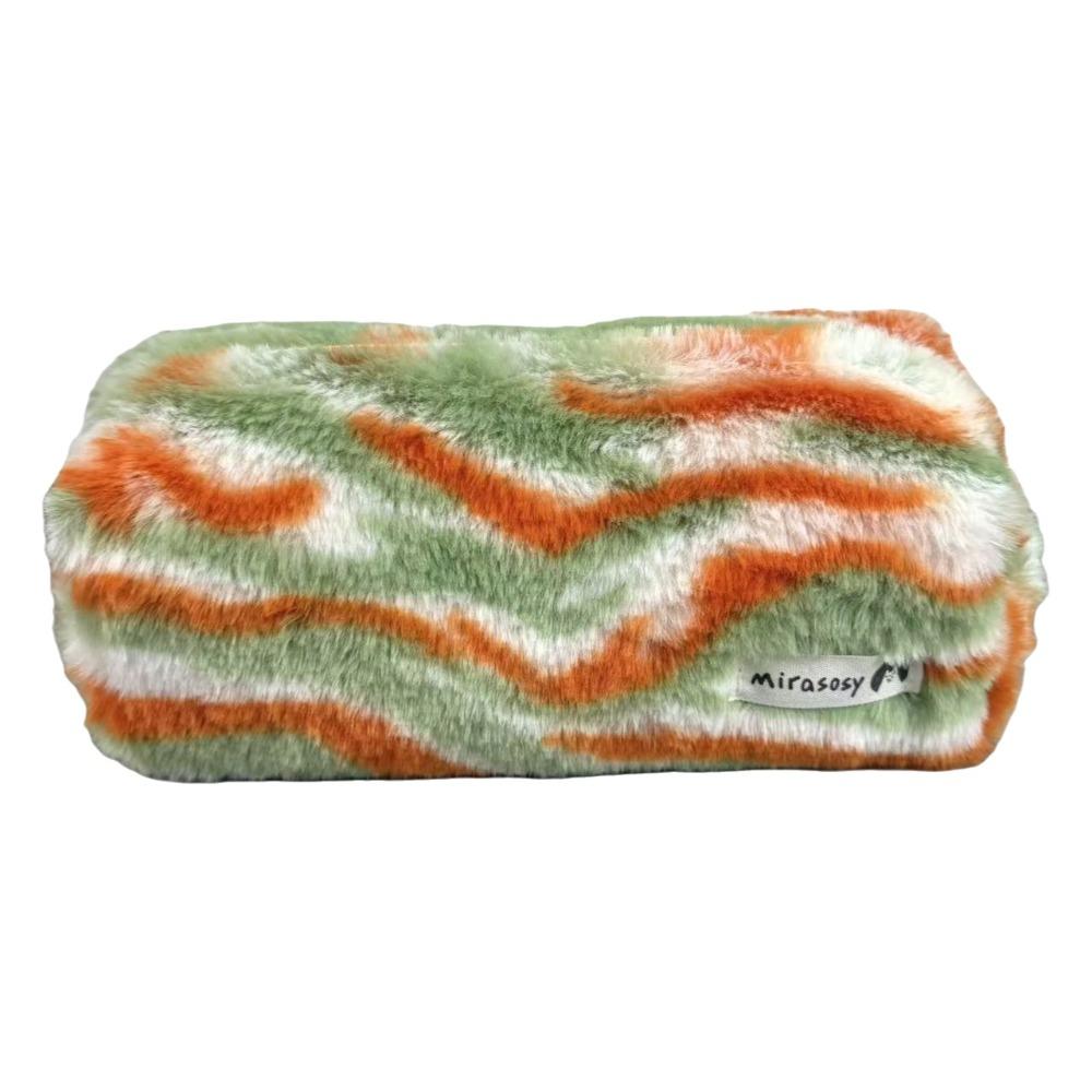 

Large Capacity Pen Bag Plush Pen Pouch Cute Stationery Bag Gift Style 1