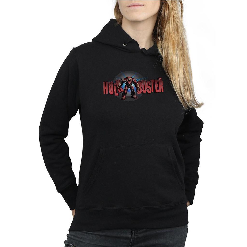 Marvel Womens/Ladies Avengers Infinity War Hulkbuster 2.0 Hoodie