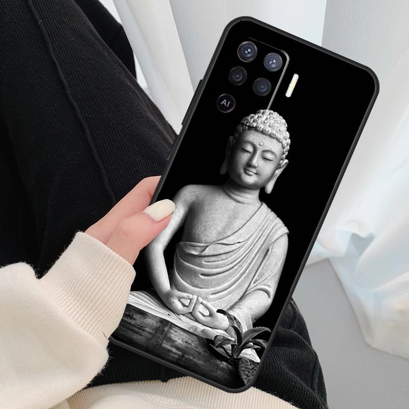 Gautama Buddha Case For Oppo A17 A57 A77 A40 A78 A54 A74 A94 A76 A16 A96 A18 A60 A80 A38 A58 A98 A15 A5 Pro