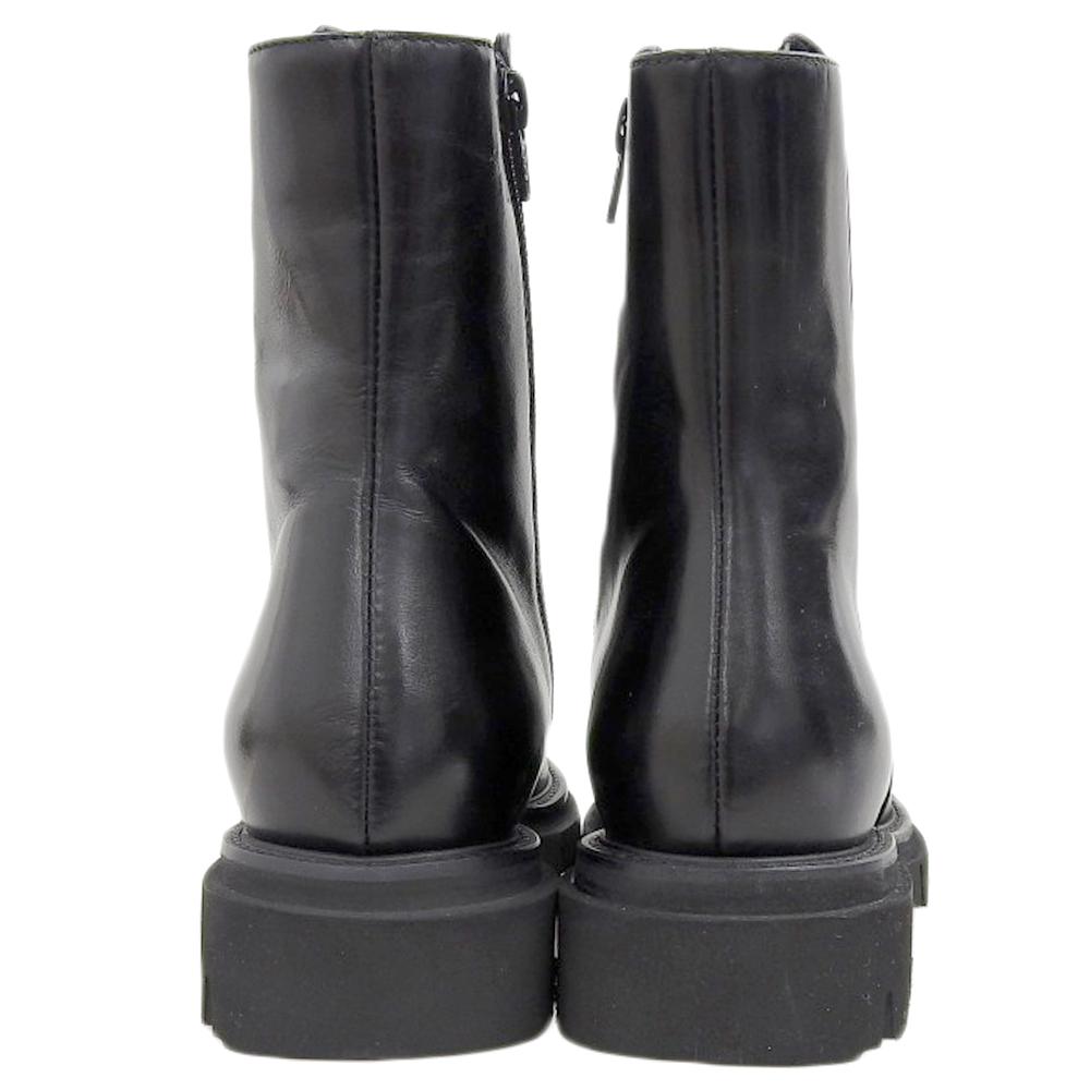 Luca Grossi Low-heeled Short Boots, Women's, Black, Size 36, H427T Shoes 36 blackUsed