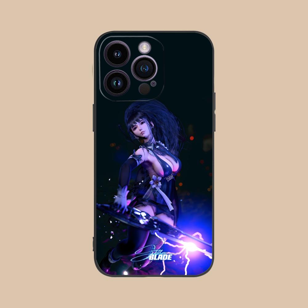 Stellar Blade Game Phone Case for iPhone 16 15 14 13 12 11 X XR XS 8 7 Pro Max Plus Mini Colour Printing Cellphones Pretty Cover