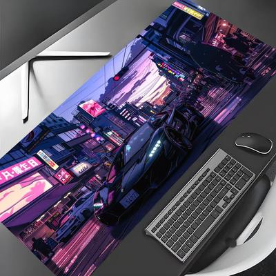Cybostyle Sports Car Mouse Pad Desk Mat Gaming Mat Pc Accessories Rubber Antislip Keypad Expansion Mousepad Office Desk Mat