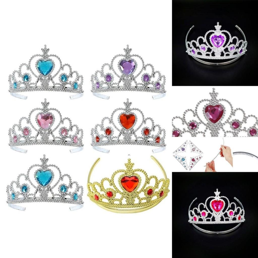 Glänzendes Mädchen Prinzessin Belle Verkleidungsparty Accessoire 2-teiliges Set mit Zauberstab Tiara