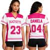 Herren Damen Kleidung KATSEYE Design Jersey Manon Daniela Yoonchae Sophia Lara Raj Megan T-Shirt Kurzarm Weicher Druck T-Shirts