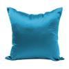 100% Satin Silk-Like Pillowcase Cover 40x40cm 45x45 50x50 60x60cm Solid Smooth Cushion for Sofa Bed Chair Home Decor Pillow Case