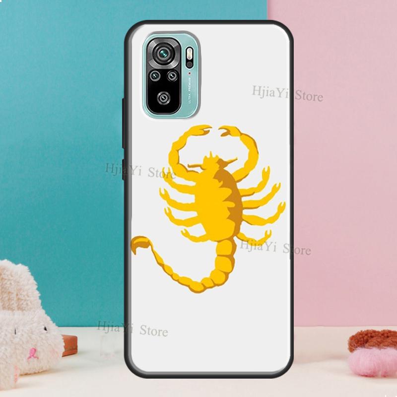 Scorpion For Xiaomi Redmi Note 11 Pro 11S 10S 9S Note 8 9 10 Pro Phone Case For Redmi 10 9 9T 9C 9A