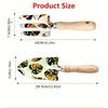 Stainless Steel Garden Shovel and Fork Set for Digging Loosening Soil Planting Flowers Vegetables Durable Gardening Tools