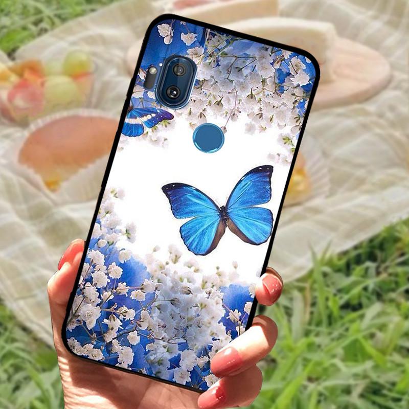 For Moto One Hyper Case Cover For Moto OneHyper Silicone Soft Marble Black Bumper Funda Coque for Moto One Hyper Protective Capa