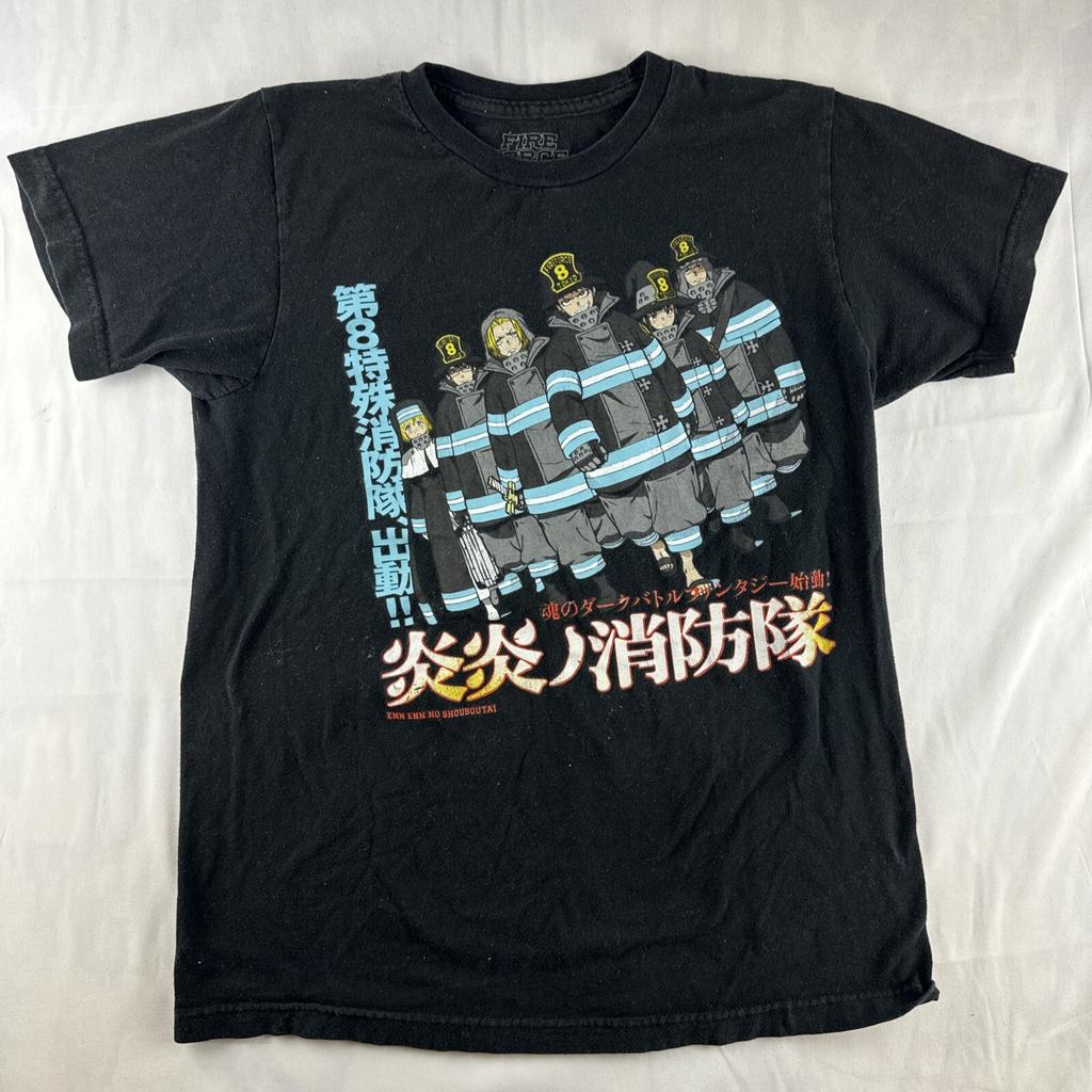 Fire Force Anime T Shirt Size M Unisex T-Shirt