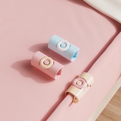 6 Peças Fixadores de Lençol de Cama Reutilizáveis Sem Agulha Fixadores Invisíveis Antiderrapantes Grampos para Cobertores Colchões Roupas Lanches Po Clips