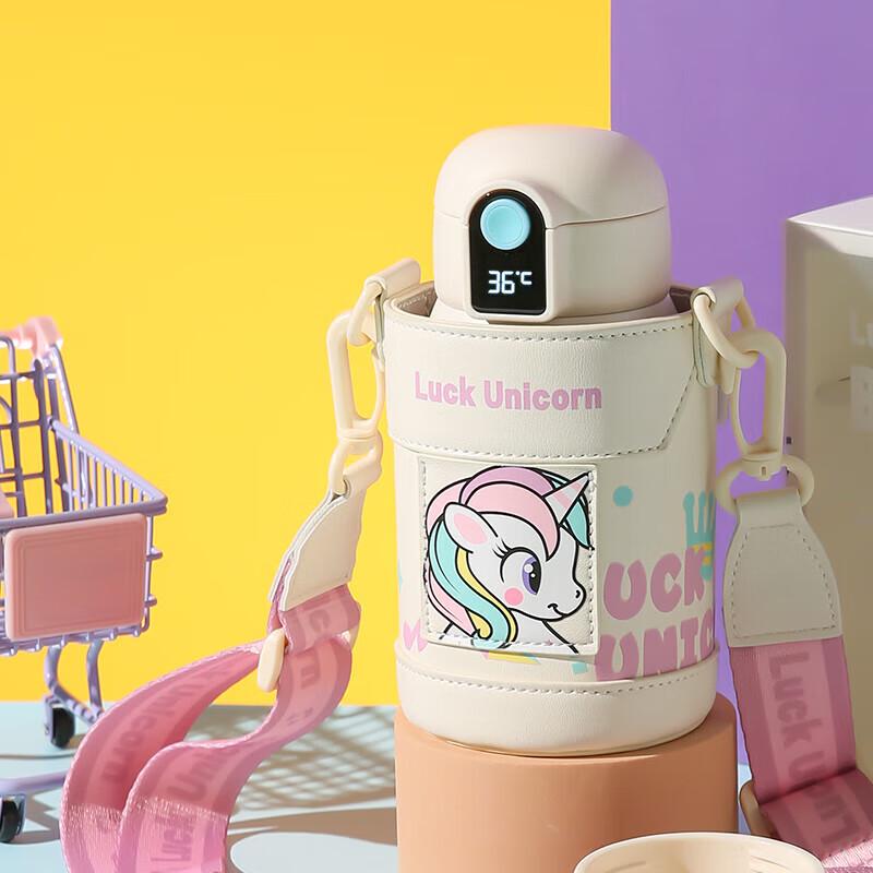 Beijuxiong Kids Insulated Stainless Steel Water Bottle with Straw