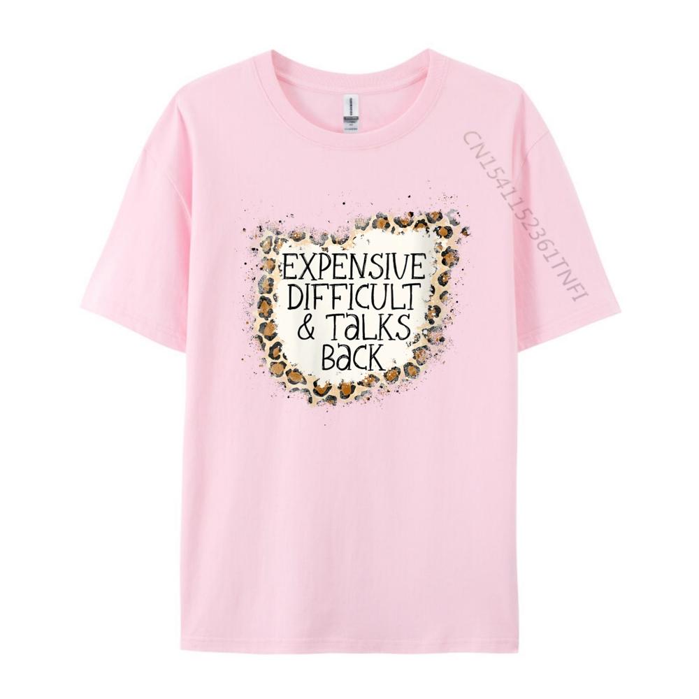 Expensive Difficult And Talks Back Harajuku T Shirt Man Cool Streetwear Natural Man Clothes Plus Size