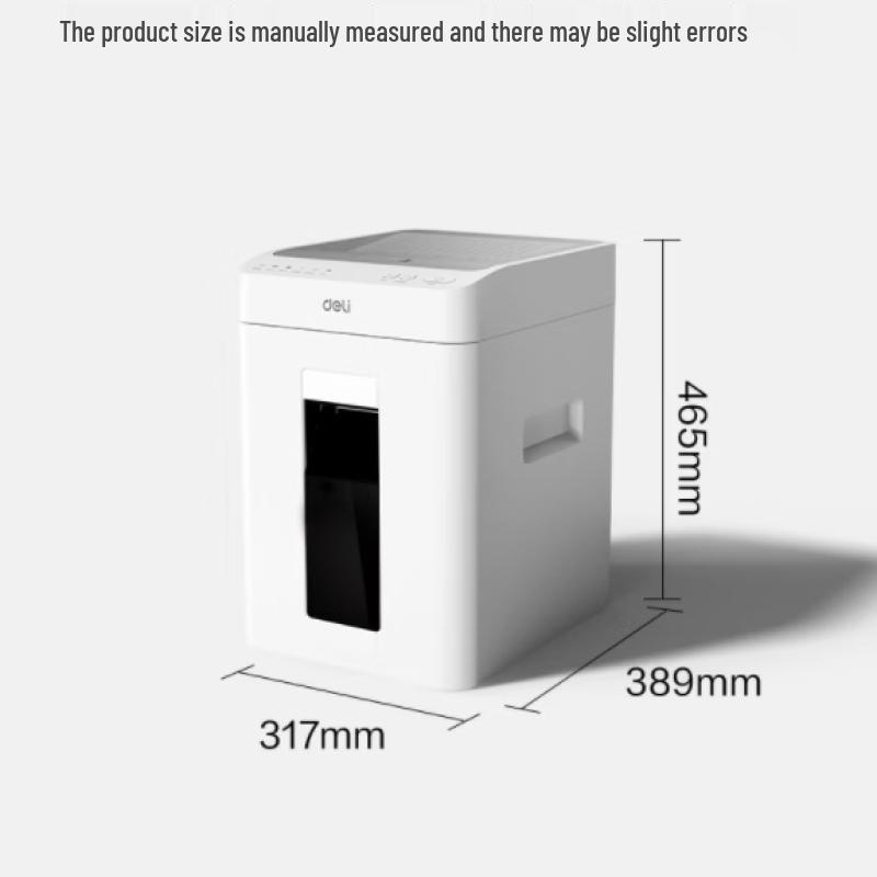 Deli G1 Commercial Automatic Feed Paper Shredder CN plug (adapter included)