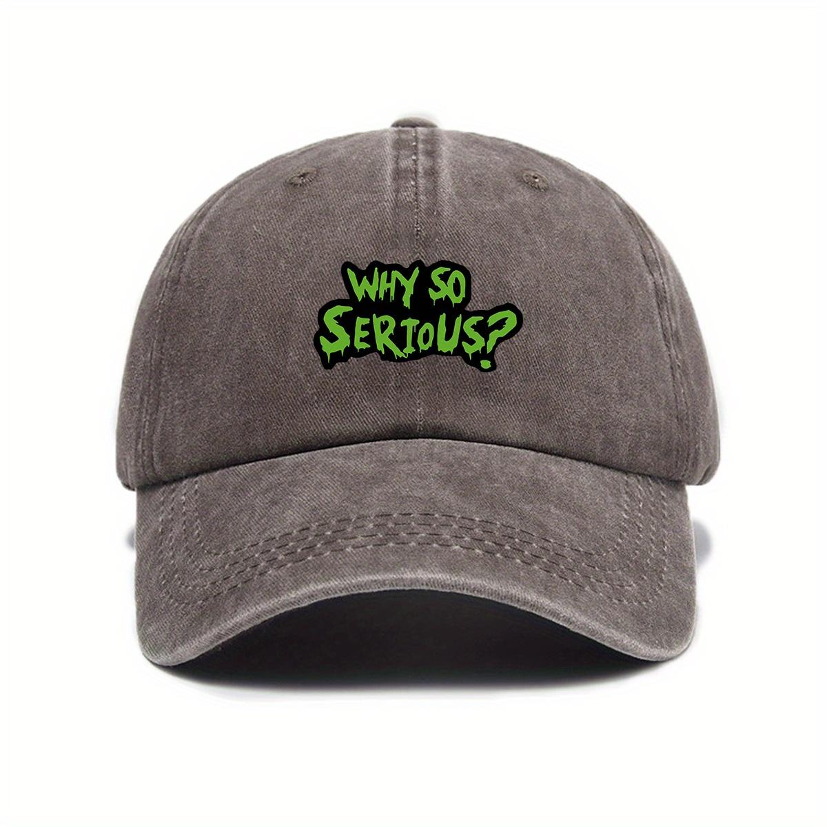 

Daily travel, personalized fashion, versatile baseball cap, urban outdoor design, printed vintage washed duckbill cap Adjustable кавовий