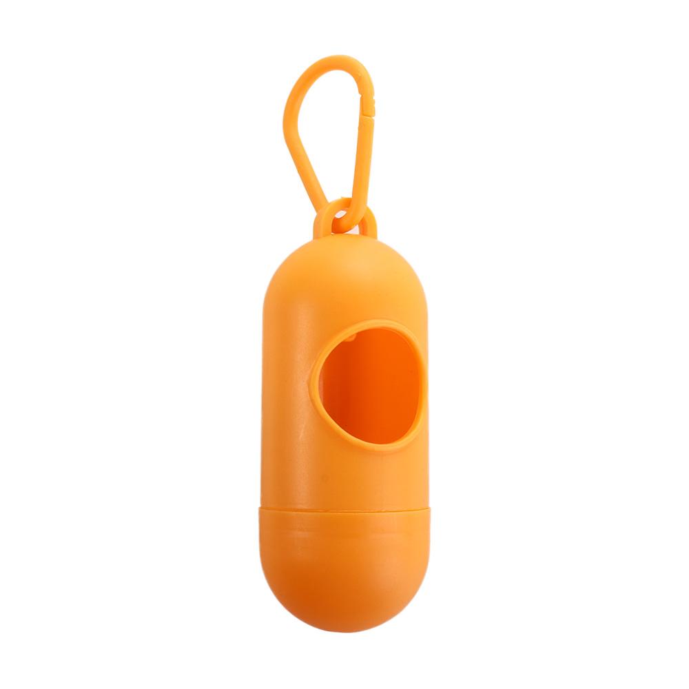 With Carabiner Clip Cat Puppy Dog Poop Bags Dispenser Pet Waste Bag Holder Trash Sack Case Carrier Garbage Storag Box