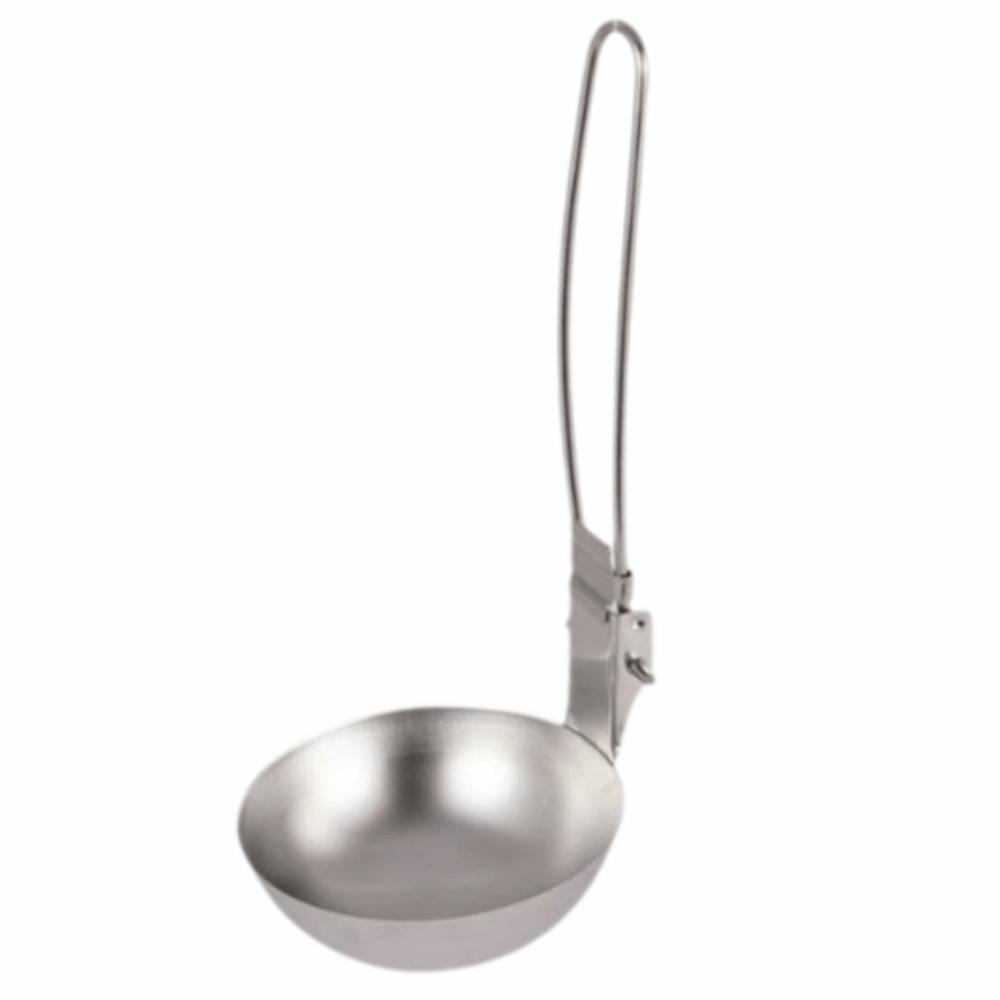 Collapsible Slotted Spoon Stainless Steel Serving Utensil Long Handle Camping Cutlery  BBQ Barbecue Spoon