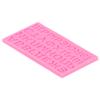Russian Letters Mold Liquid Silicone Cake Chocolate Mold DIY Baking Mold for Bakery HomePink