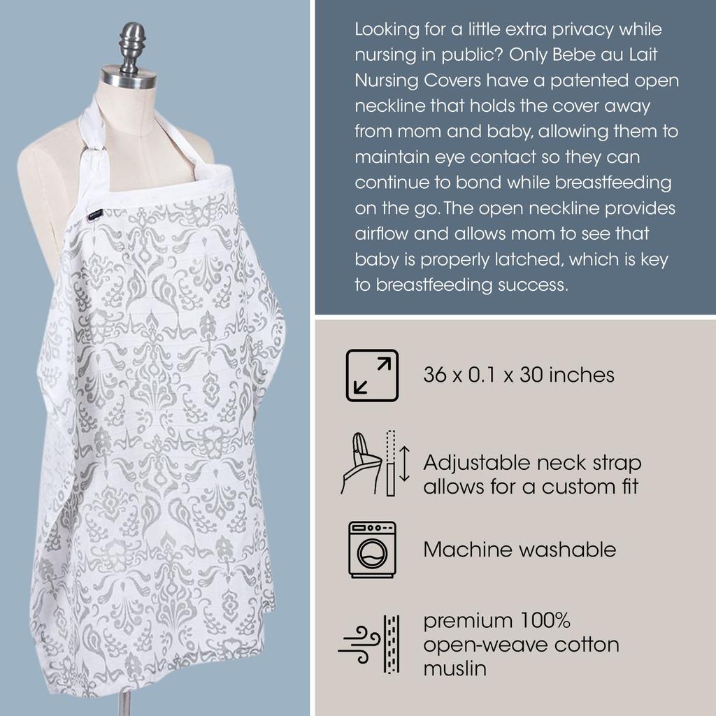 Bebeole Atherton Nursing Cover (Swaddle Cotton)