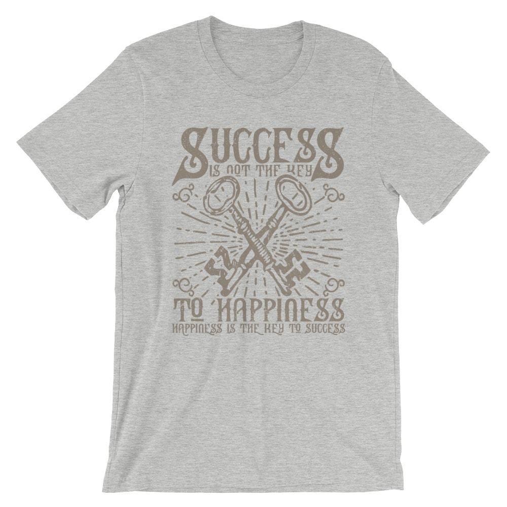 

Success Is Not The Key T-Shirt. 100% Cotton Premium Tee NEW L