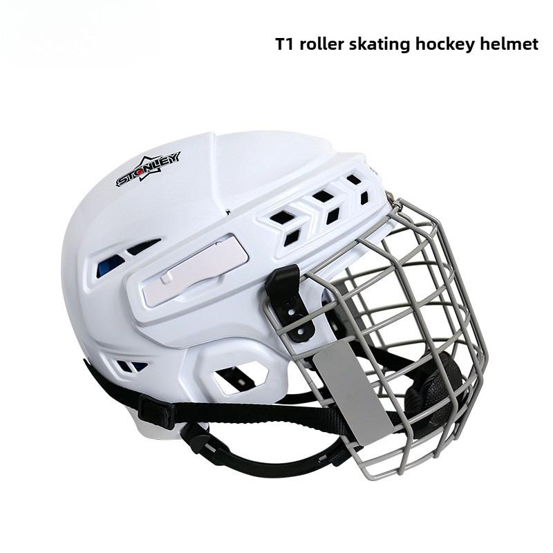 Rollhockeyhelm Feldhockeyhelm Gesichtsmaske Rugby Sporthelm Hockeyhelm
