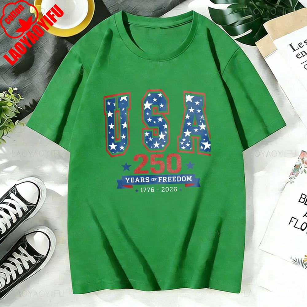 Happy 250th Birthday USA Shirt America 250th Anniversary Semiquincentennial Gift USA 250 Shirt Independence Day 4th of July