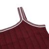 FILA Heritage Simple Fashion Retro Classic Casual Versatile Comfortable Fitted Woven Vest Women tops Sand-Red F11W618102FWI