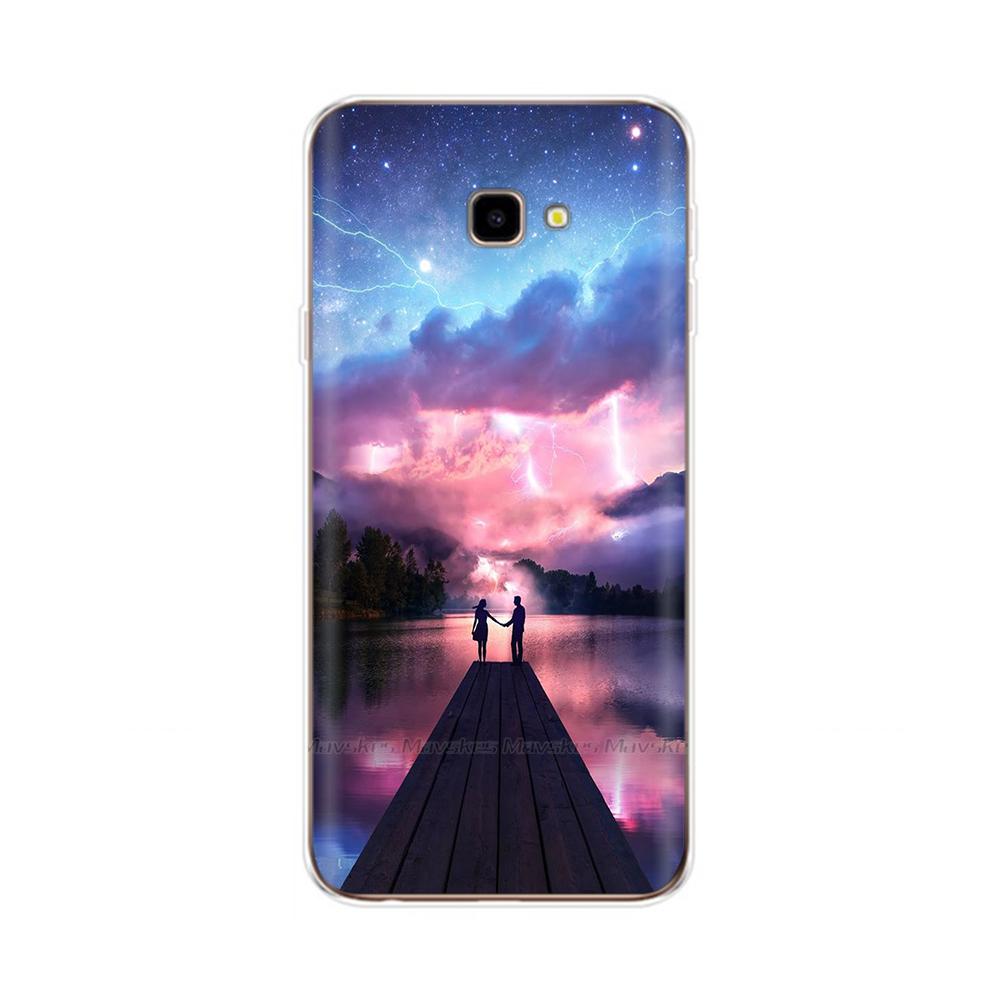 For Samsung Galaxy J4 Plus Case Cover J4+ J415F Soft TPU Silicone Bumper Case For Samsung J4 2018 J400F Transparent Phone Cases