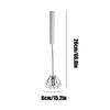 Kitchen Whisk Stainless Steel Egg Whisk Mixer Stirrer Milk Frother Handheld Beating Whisking Tools For Coffee Milk Baking