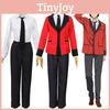 Kakegurui Jabami Yumeko Ryota Suzui Uniform Cosplay Costume With Exquisite Workmanship And Breathable Material For Halloween Parties