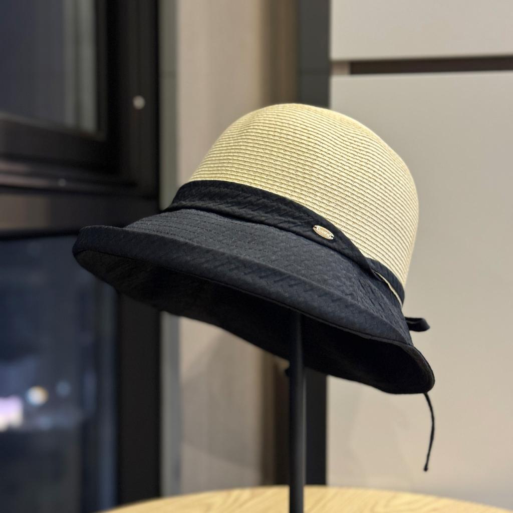 High quality large brim straw visor children summer sun protection bucket hat small face travel versatile straw hat tide