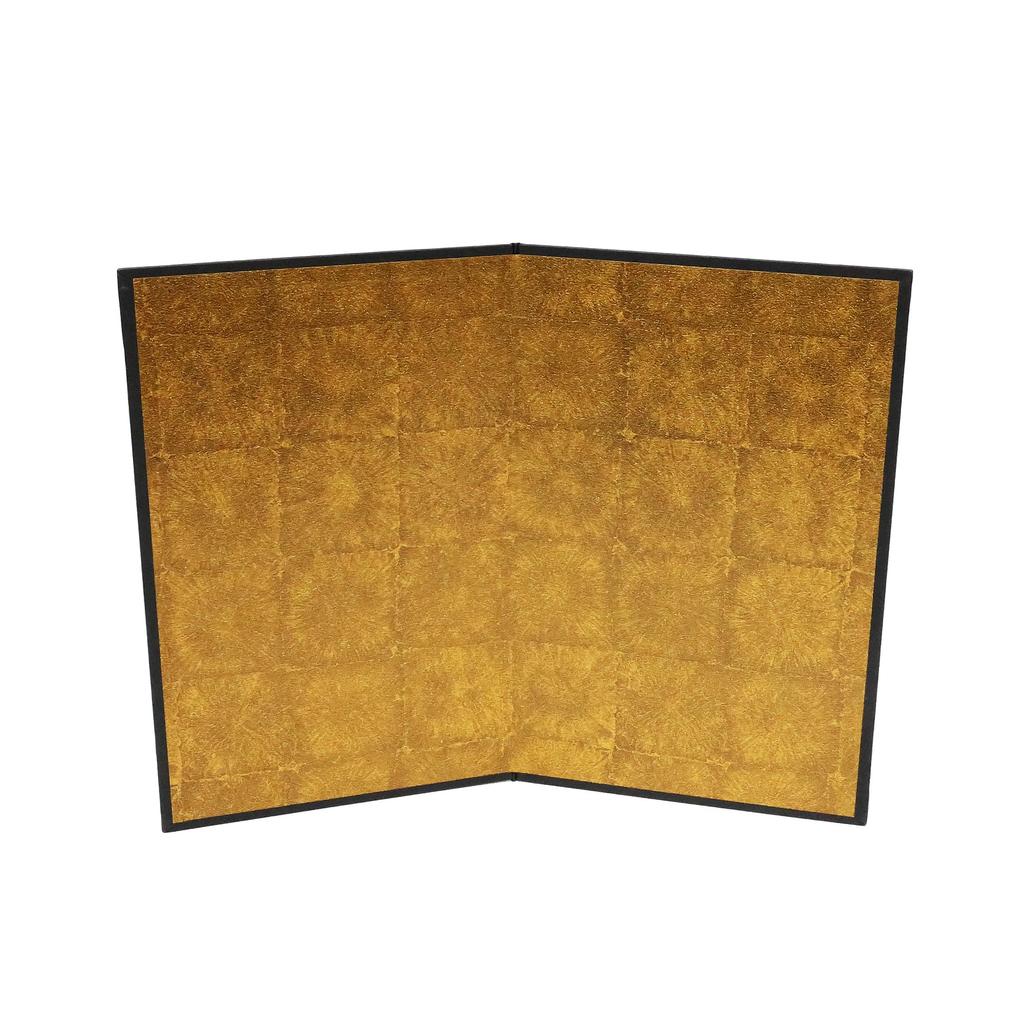Osaka Choseido Mini Paper Folding 20cm High x 26cm Gold Folding 2 Made in Hina May New Overseas Souvenir Screen, Wide, Screen, Panels, Japan, Dolls,
