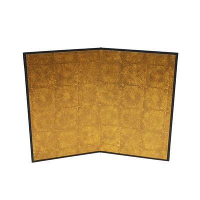 Osaka Choseido Paper Folding 20cm X 26cm Gold Folding 2 Made In Suitable for Hina Festival Zodiac New and Souvenirs for Overseas Customers Screen,