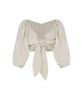 Soltipeullawo Bolero Simple Blouse Beige