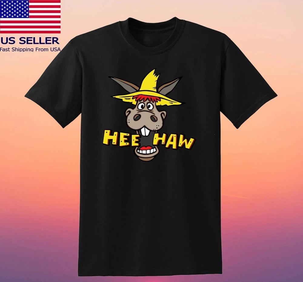 Hee Haw Donkey Country TV Show Men s Black Size S-5XL S