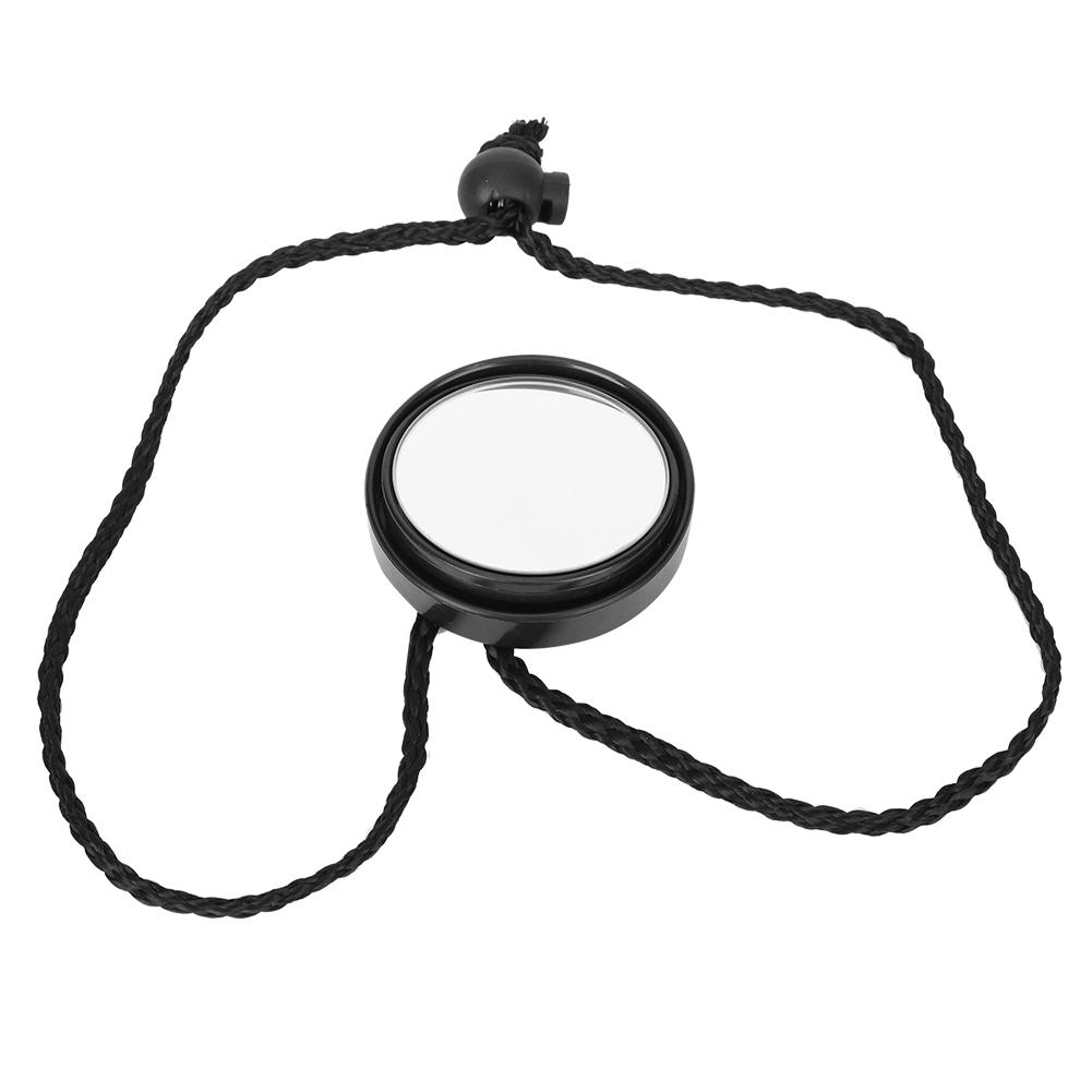 HSJ 928 Scuba Diving 360 Degrees Adjustable Rearview Mirror with Lanyard Side Hanging Cave Water Sports Safety Gear