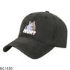 "Confused Cat Emoji Cartoon HUH Couple Outdoor Duck Tongue Baseball Hat Casual Unisex and Women Aged and Washed Trend