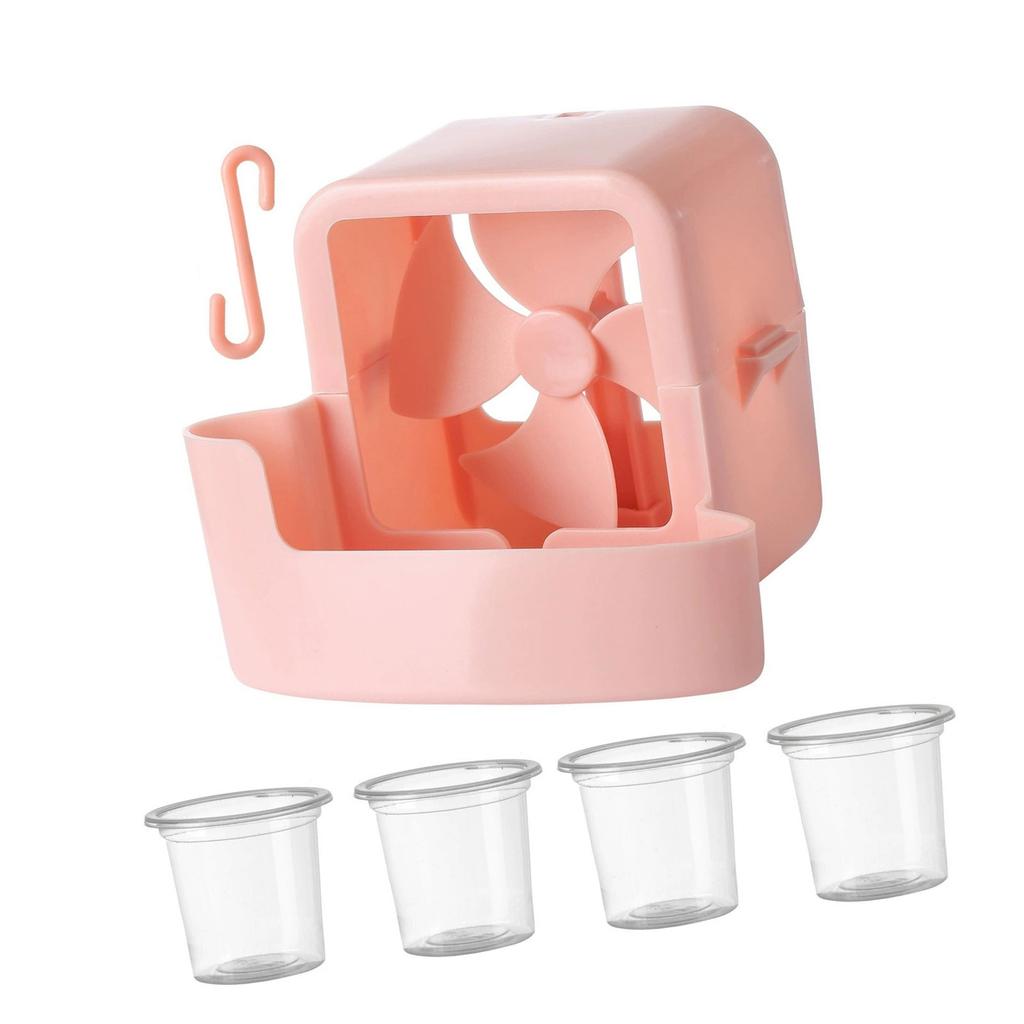 Electric Fan Cooling Storage Box Ice Storage Box Fast Cooling Portable Household With Hanging Hook For Electric Fan