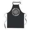Kitchen Apron - Charles - Black - Star Pattern - Durable Cotton