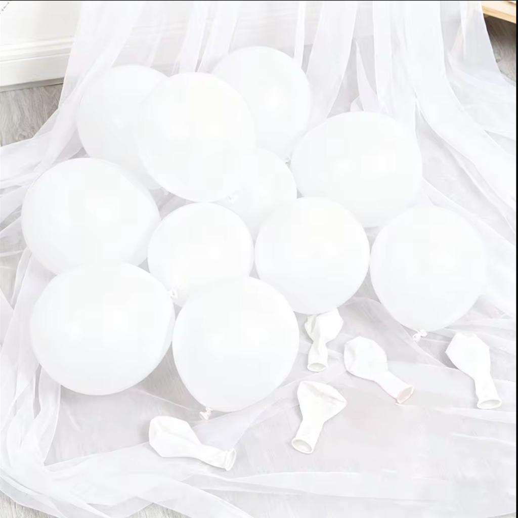 10/50/100pcs 10inch 12inch Latex Balloon White Pink Blue Helium Ball Wedding AdultBirthday Party Decoration Baby Shower Globos