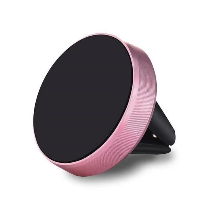 Phone Holder - ZS21753 - Universal - Air Vent - Pink - Magnetic Mount